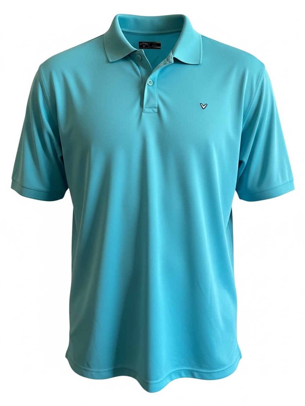 Callaway Aqua Blue Performance Golf Polo